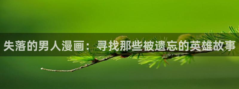 腐腐漫画网：失落的男人漫画：寻找那些被遗忘的英雄故事